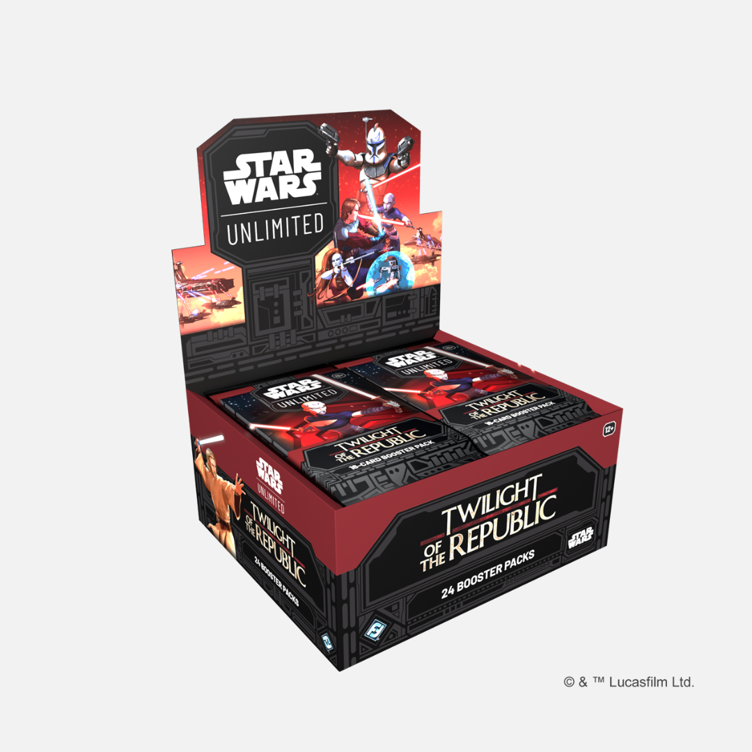 FFG - Star Wars: Unlimited - Twilight of the Republic Booster Display "Sealed Case" (Englisch)