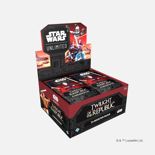 FFG - Star Wars: Unlimited - Twilight of the Republic Booster Display (Englisch)