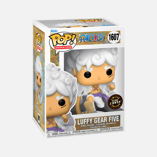 Funko POP! Animation - One Piece - Luffy Gear Five (#1607) - Limited Glow Chase Edition