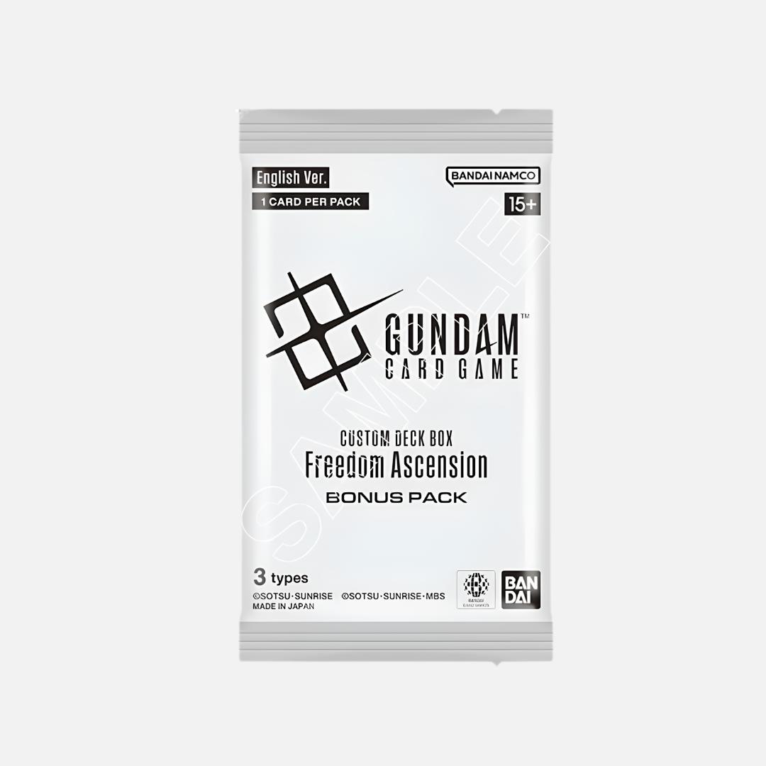 Gundam Card Game - Deck Build Box Freedom Ascension [SC01] - English