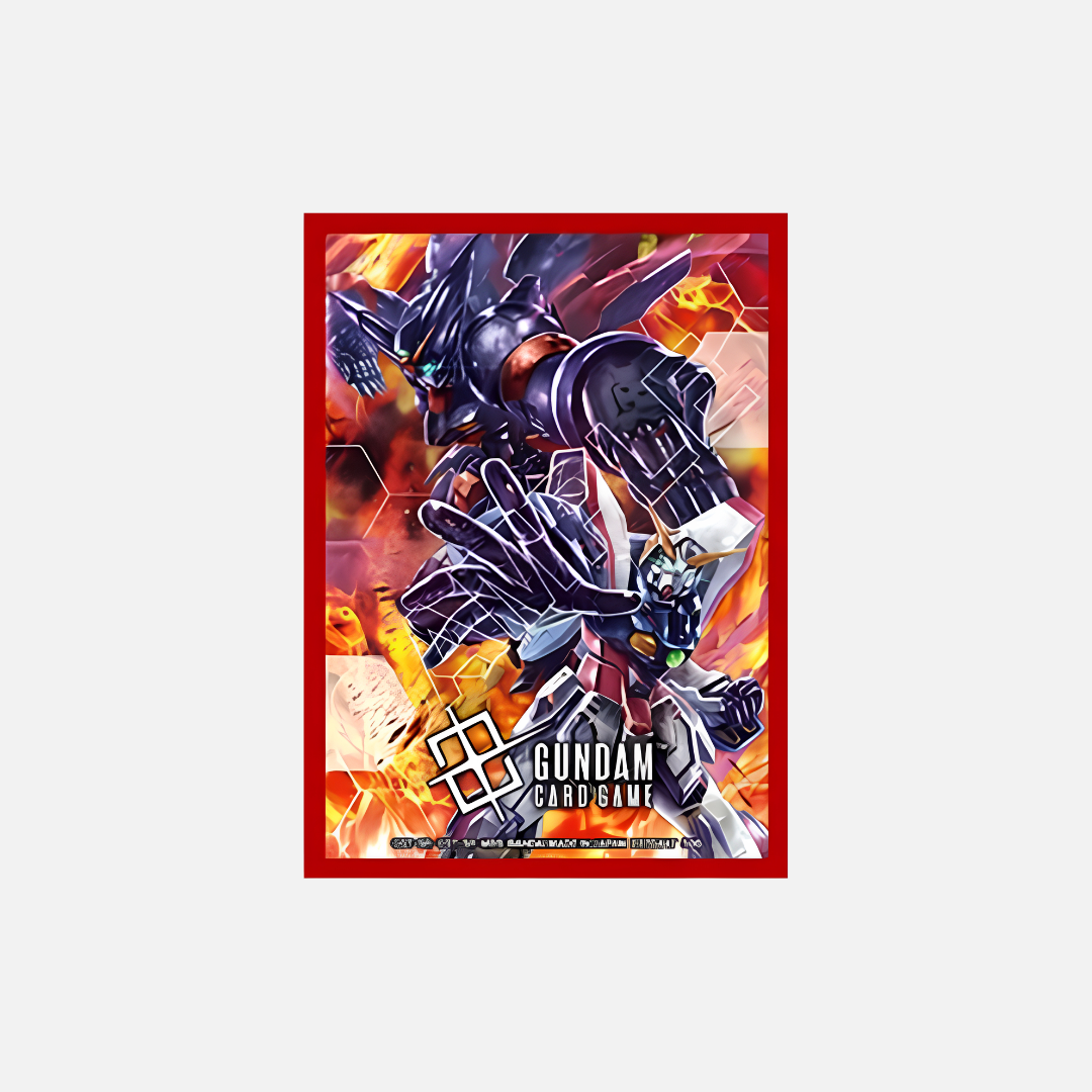 Gundam Card Game - Official Card Sleeves (02) - Shining Gundam VS Master Gundam (70 Stück)
