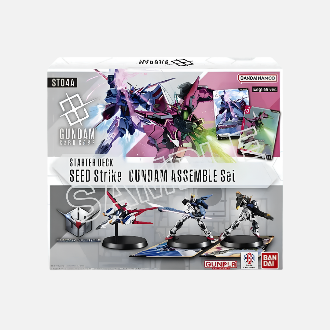 Gundam Card Game - Seed Strike Gundam Assemble Starter Deck Set [ST04A] - English