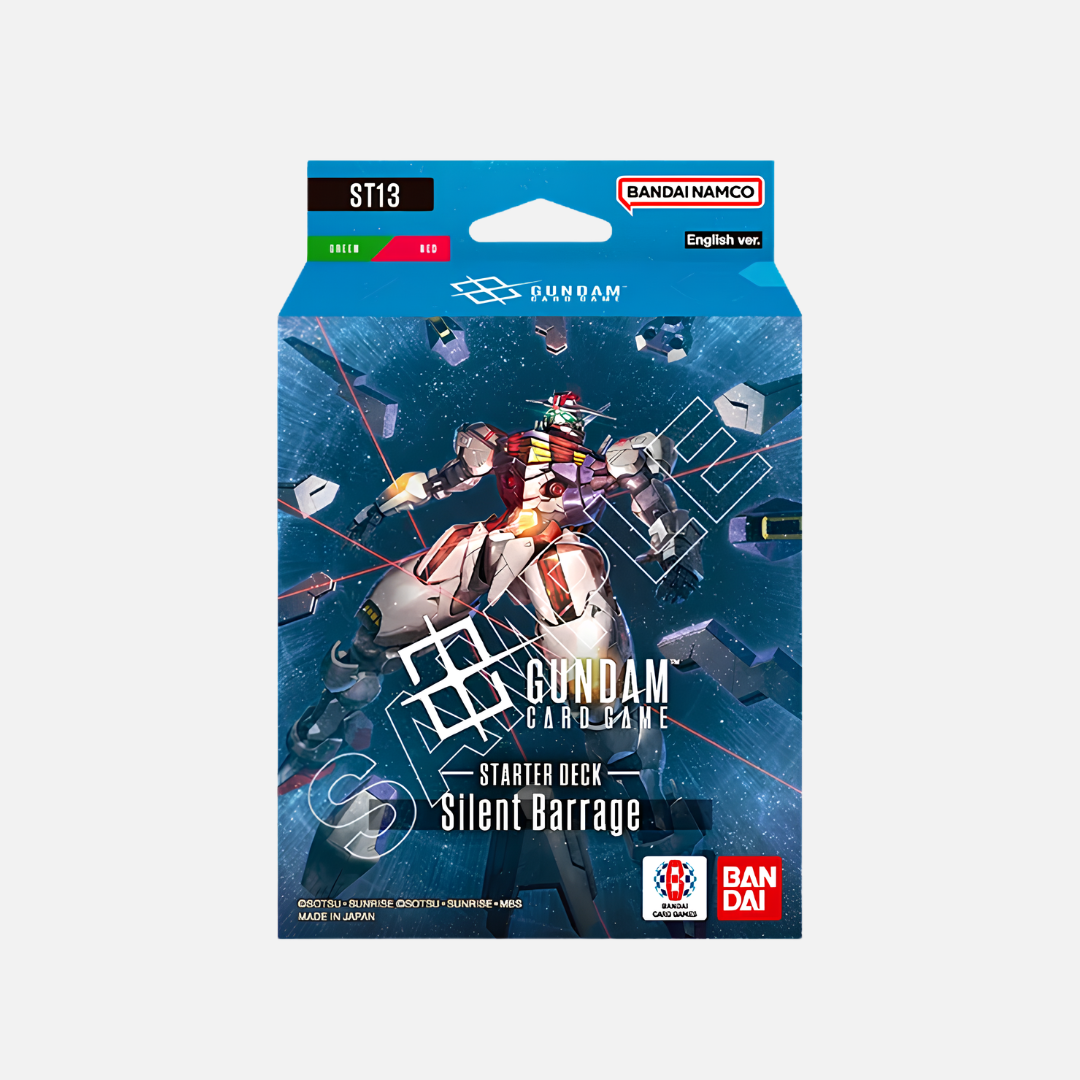 Gundam Card Game - Silent Barrage Starter Deck [ST13] - English *VORBESTELLUNG*