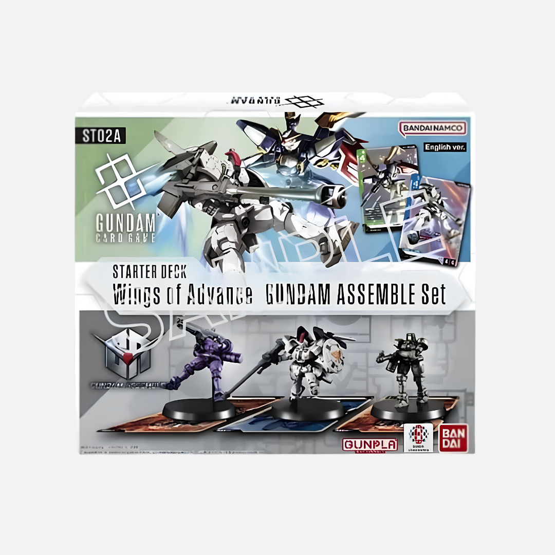 Gundam Card Game - Wings of Advance Gundam Assemble Starter Deck Set [ST02A] - English