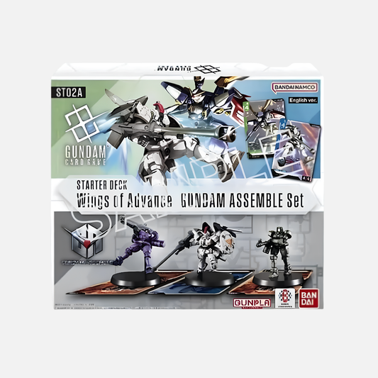 Gundam Card Game - Wings of Advance Gundam Assemble Starter Deck Set [ST02A] - English