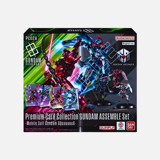 Gundam Card Game - Premium Card Collection Gundam Assemble Set - Mobile Suit Gundam GQuuuuuuX [PC02A] - English