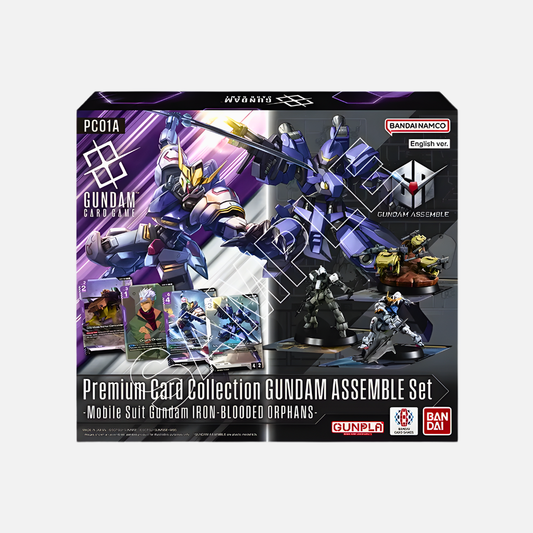 Gundam Card Game - Premium Card Collection Gundam Assemble Set - Mobile Suit Gundam Iron-Blooded Orphans [PC01A] - English