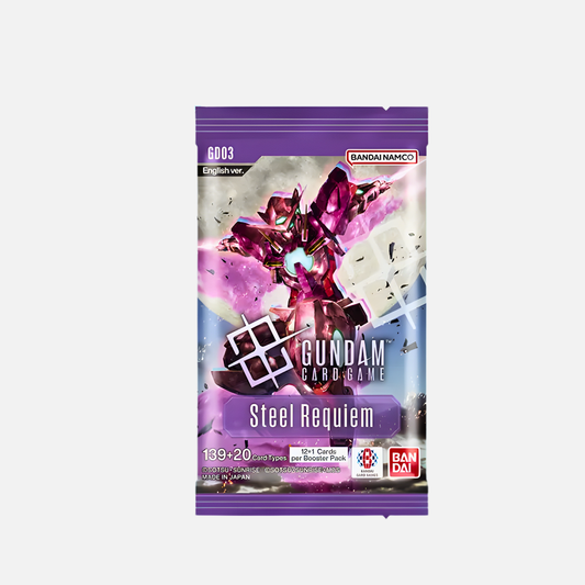 Gundam Card Game - Steel Requiem Booster Pack [GD-03] - English *VORBESTELLUNG*