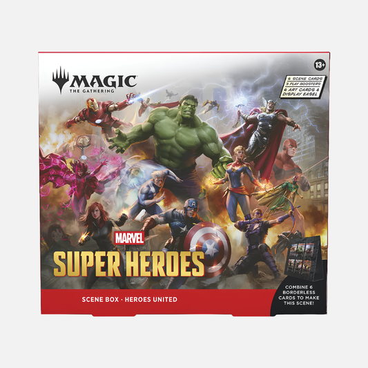 Magic: The Gathering - Marvel Super Heroes Scene Box (Heroes United) - English