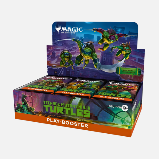 Magic: The Gathering - Teenage Mutant Ninja Turtles Play Booster Display - Deutsch