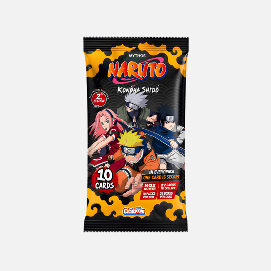 Naruto Mythos TCG - Konoha Shidō Set 1 (2nd Edition) Booster Pack - English *VORBESTELLUNG*