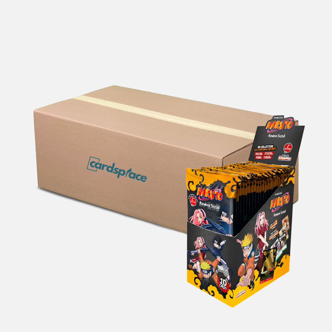 Naruto Mythos TCG - Konoha Shidō Set 1 (2nd Edition) Booster Display "Sealed Case" - English *VORBESTELLUNG*