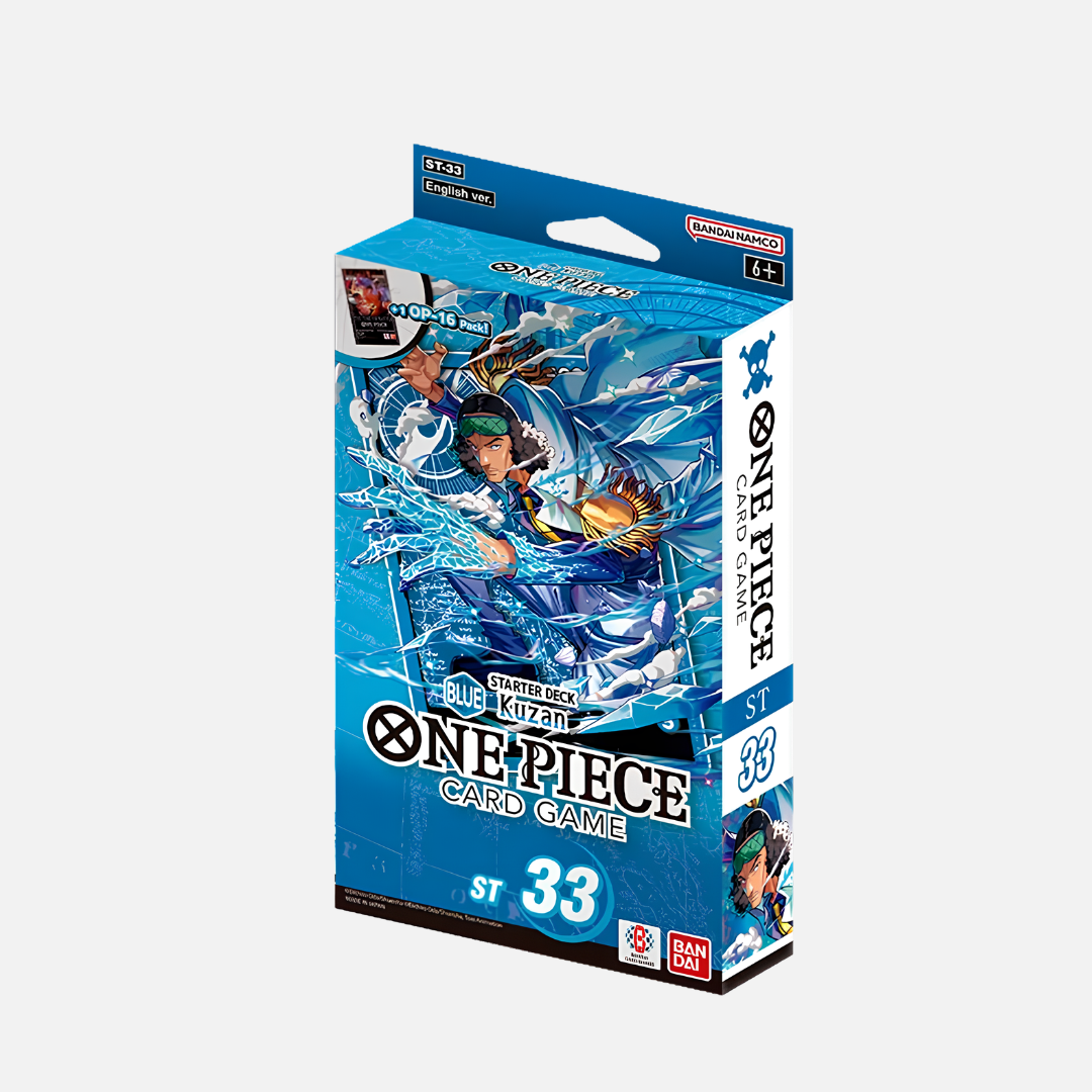 One Piece Card Game - BLUE Kuzan Starter Deck [ST-33] - English