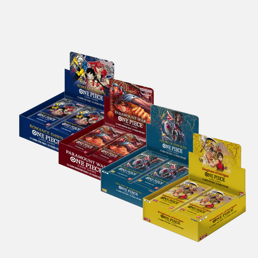 One Piece Card Game - Booster Display Bundle [OP-01-04] - (Englisch)