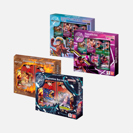 One Piece Card Game - Illustration Box Bundle Vol. 3 - 6 - English