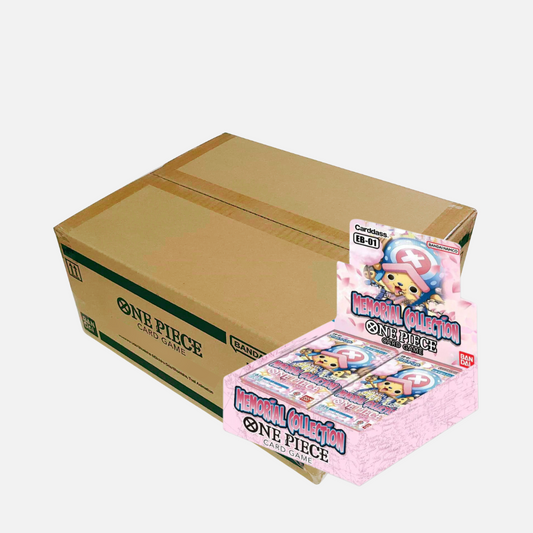 One Piece Card Game - Memorial Collection Extra Booster Display "Sealed Case" [EB-01] - (Englisch) *VORBESTELLUNG*