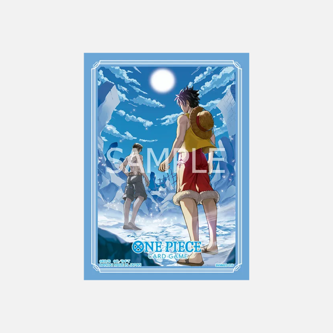 One Piece Card Game - Official Card Sleeves (V.15) - Luffy & Ace (70 Stück) *VORBESTELLUNG*