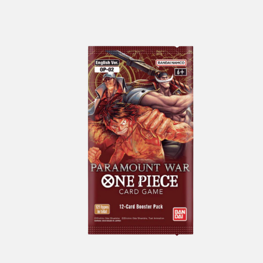 One Piece Card Game - Paramount War Booster Pack - OP02 (Englisch)