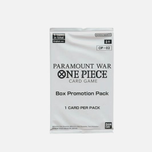 One Piece Card Game - Paramount War Box Promotion Booster Pack - OP02 (Englisch)