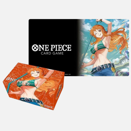 One Piece Card Game - Playmat & Storage Box Set - Nami