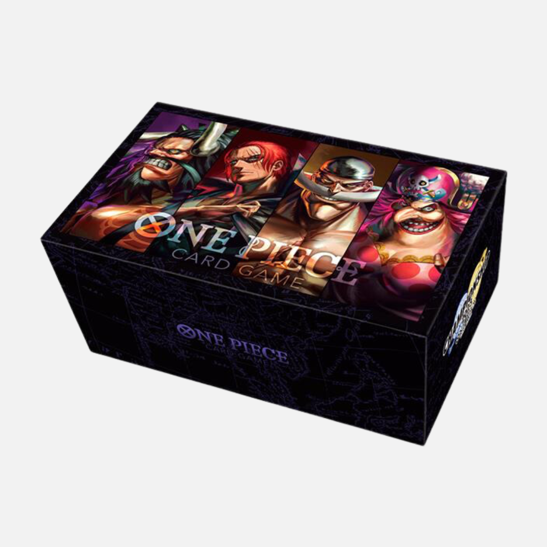 One Piece Card Game - Playmat, Storage Box & Promo Set - Former Four Emperors