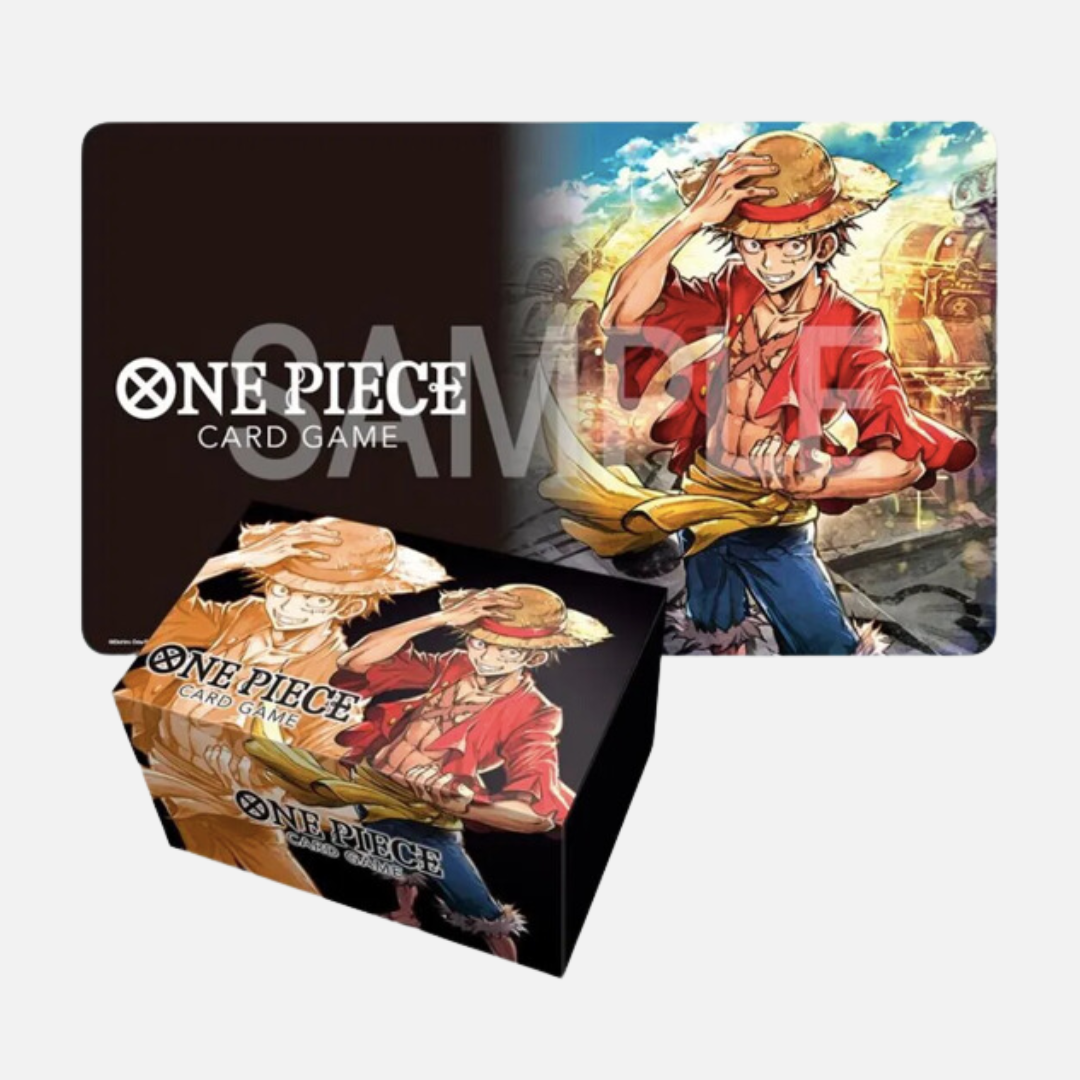 One Piece Card Game - Playmat & Storage Box Set Monkey D. Luffy