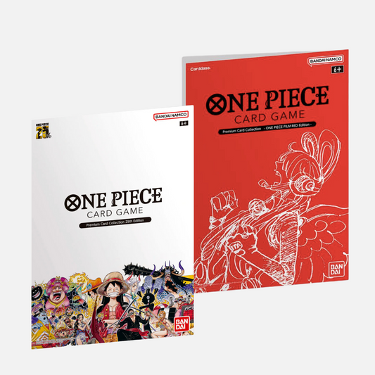 One Piece Card Game - Premium Card Collection Bundle - 25th Anniversary & Film Red Edition (Englisch)