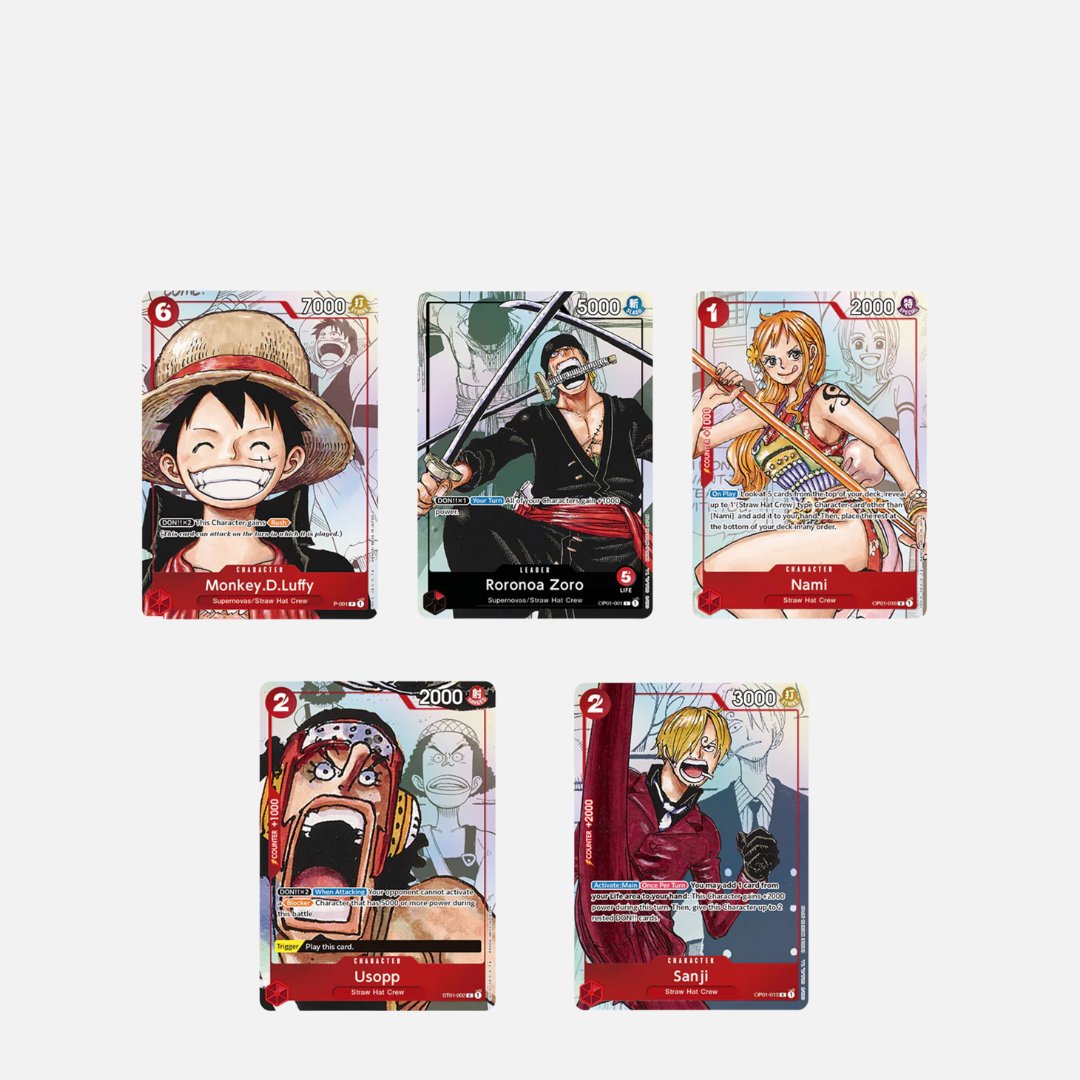 One Piece Card Game - 25th Anniversary Edition Bundle - Premium Collection + Playmat & Card Case Set (Englisch)