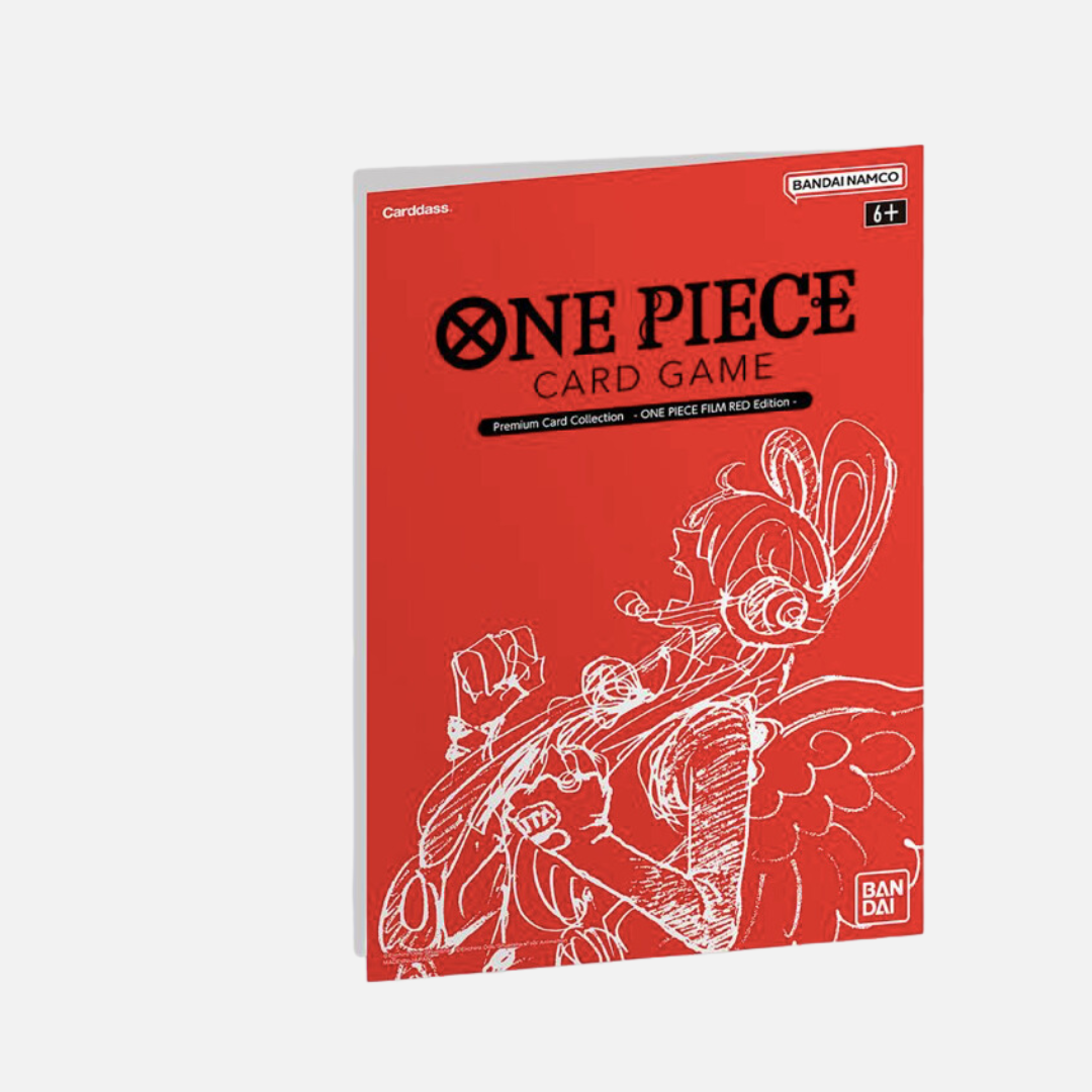 BANDAI One Piece Premium Card Collection – Film Red Edition – Sammelmappe, Limitiert, Für Sammelkarten, Mit Ikonischen Charakteren BANDAI One Piece Premium Card Collection – Film Red Edition – Sammelmappe, Limitiert, Für Sammelkarten, Mit Ikonischen Charakteren