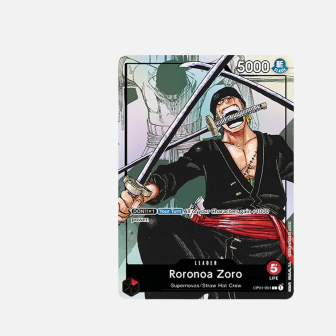 Roronoa Zoro [PAR] Parallel OP01-001 L ONE PIECE Card ROMANCE DAWN - Foto 6