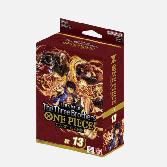 One Piece Card Game - The Three Brothers Ultra Deck [ST-13] - (Englisch) *VORBESTELLUNG*