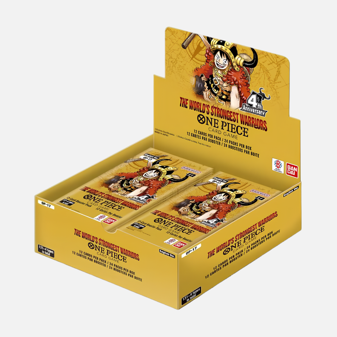 One Piece Card Game - The World's Strongest Warriors Booster Display [OP-17] - English