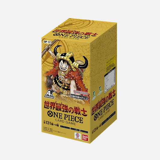 One Piece Card Game - The World's Strongest Warriors Booster Display [OP-17] - Japanisch *VORBESTELLUNG*