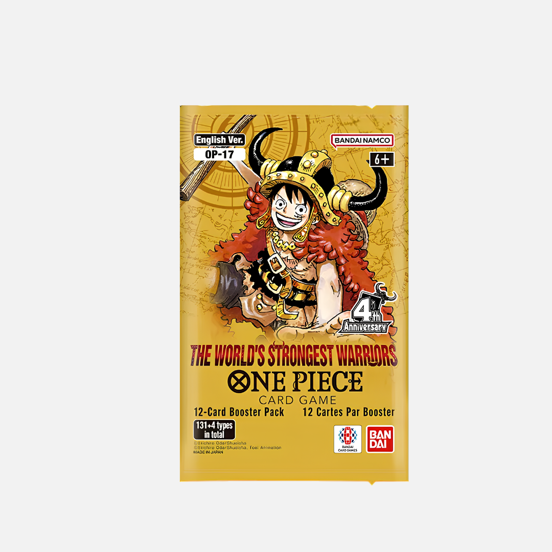 One Piece Card Game - The World's Strongest Warriors Booster Pack  [OP-17] - English