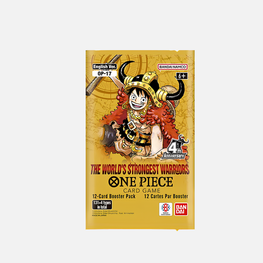 One Piece Card Game - The World's Strongest Warriors Booster Pack  [OP-17] - English