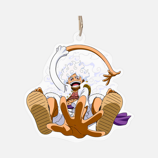 One Piece - Monkey.D.Luffy (Gear 5) - Acryl - 6cm Schlüsselanhänger