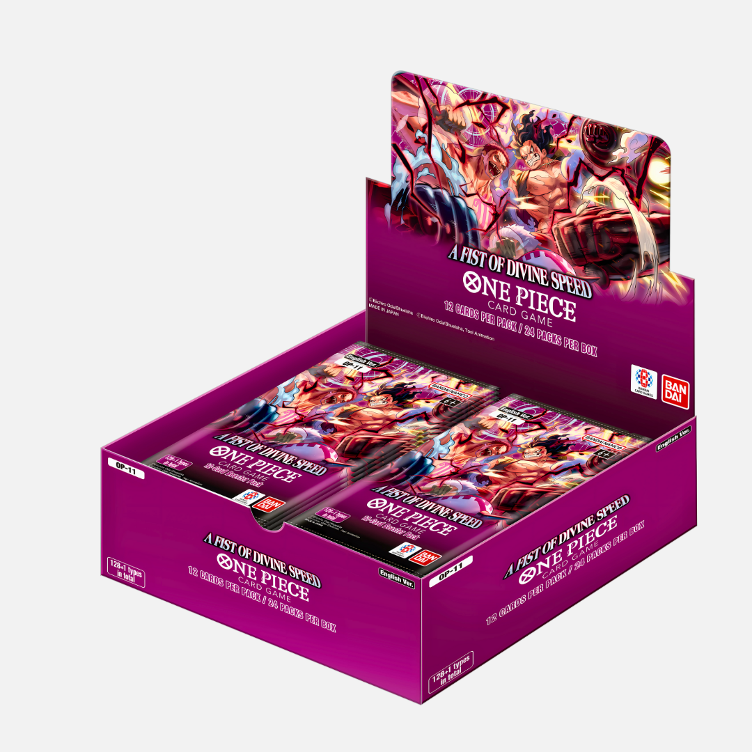 One Piece Card Game - A Fist of Divine Speed Booster Display "Sealed Case" [OP-11] - (English) *VORBESTELLUNG*