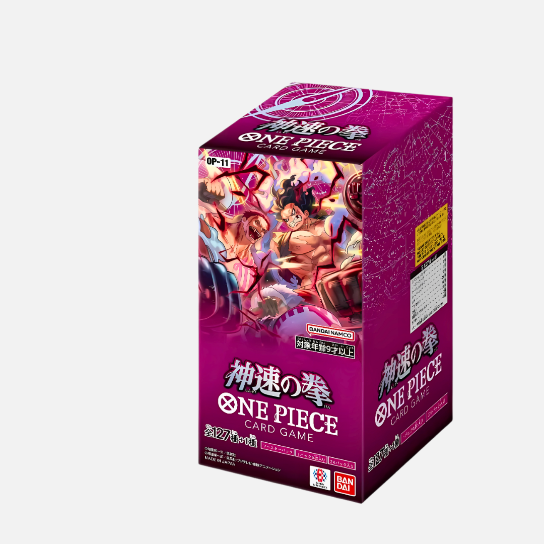 One Piece Card Game - A Fist of Divine Speed Booster Display "Sealed Case" [OP-11]  - (Japanisch)