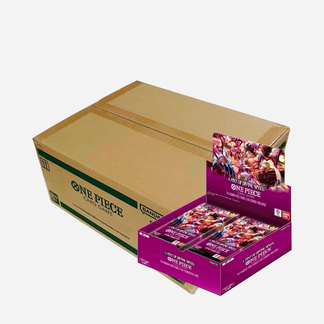One Piece Card Game - A Fist of Divine Speed Booster Display "Sealed Case" [OP-11] - (English) *VORBESTELLUNG*