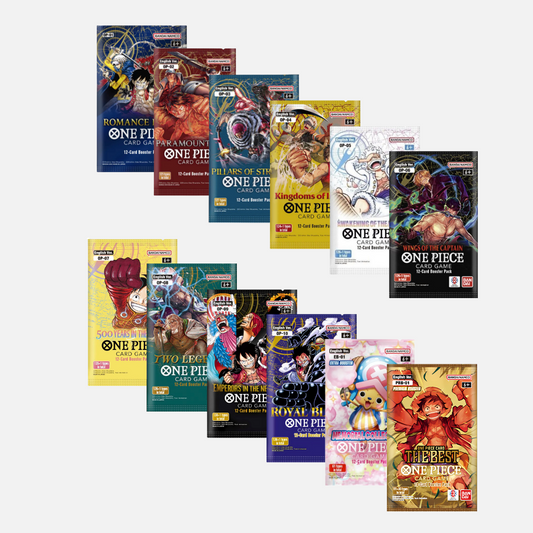 One Piece Card Game - Booster Pack Bundle [OP-01-10 + EB-01 + PRB-01] - (English)
