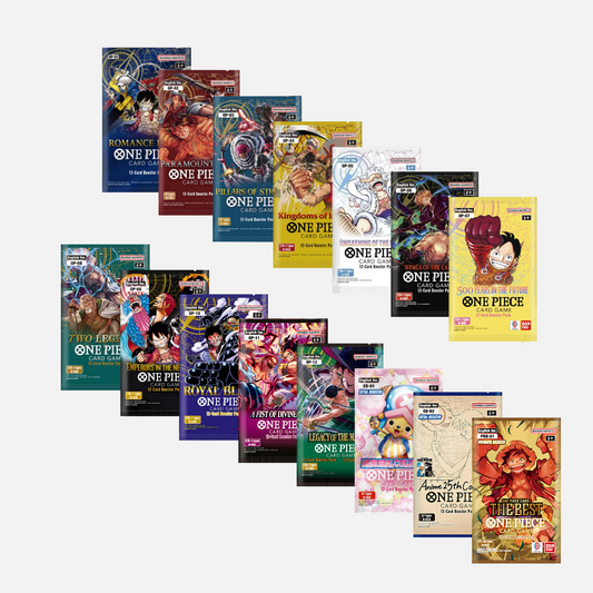 One Piece Card Game - Booster Pack Bundle [OP-01-12 + EB-01-02 + PRB-01] - English