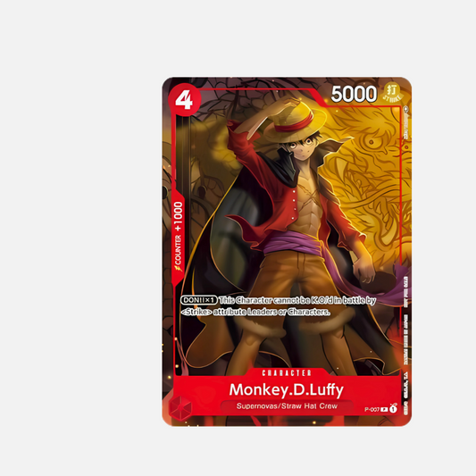 One Piece Card Game - Monkey.D.Luffy [P-007] [V.1] - (English)