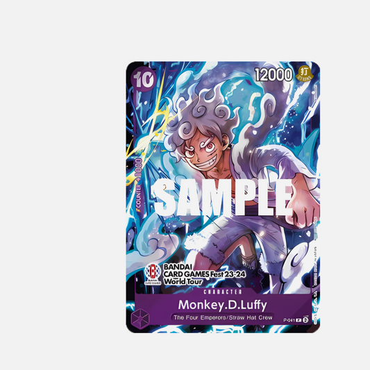 One Piece Card Game - Monkey.D.Luffy [P-041] [V.2] - Bandai Card Games Fest 23-24 - (English)