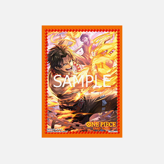 One Piece Card Game - Official Card Sleeves (V.10) - Portgas.D.Ace (70 Stück) *VORBESTELLUNG*