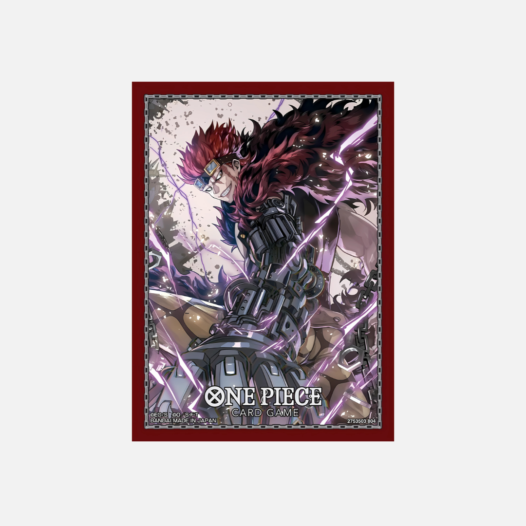 One Piece Card Game - Official Card Sleeves (V.9) - Eustass "Captain" Kid (70 Stück) *VORBESTELLUNG*