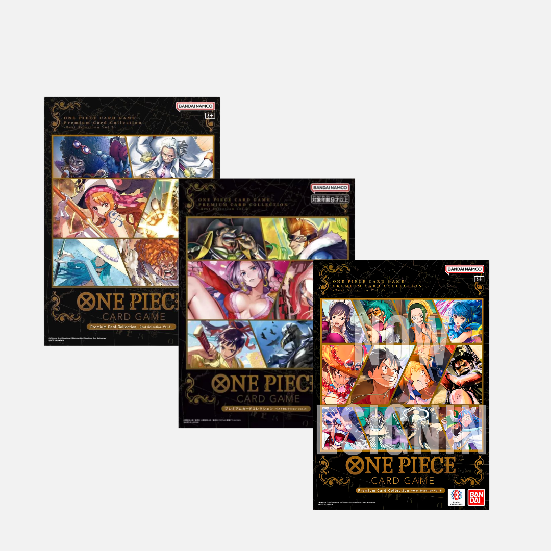 One Piece Card Game - Premium Card Collection Best Selection Bundle Vol. 1 - 3 (English)