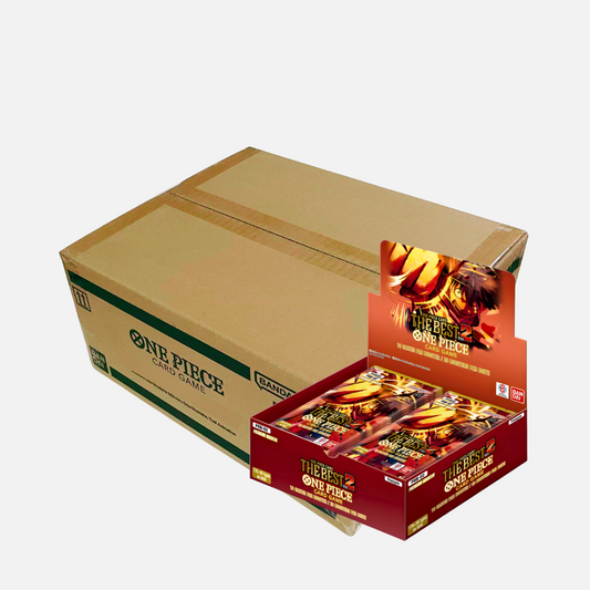 One Piece Card Game - The Best Vol. 2 Premium Booster Display "Sealed Case" [PRB-02] - English