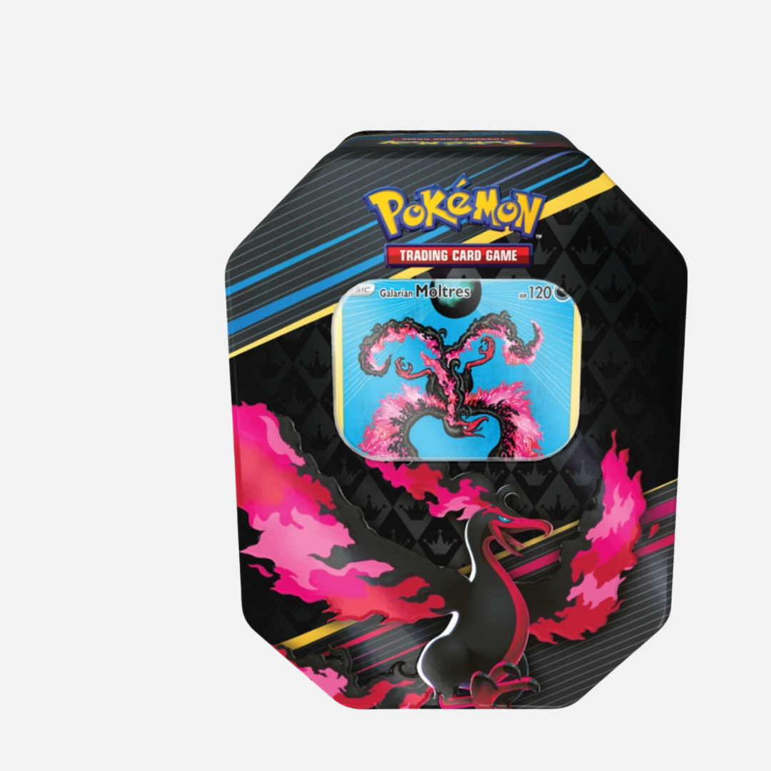 Pokémon - Crown Zenith - Galarian Moltres (Lavados) Tin Box - SWSH12.5 (Englisch)