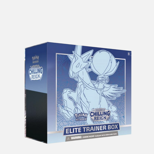 Pokémon Trading Card Game - Chilling Reign Ice Rider Calyrex Elite Trainer Box SWSH6 (English)