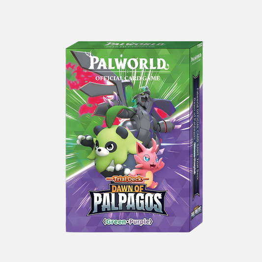 Palworld Official Card Game - Dawn of Palpagos: Green-Purple Trial Deck [TD02] - English